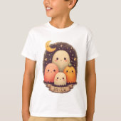 Boo Crew Cute Ghost Family Halloween T-Shirt (Voorkant)