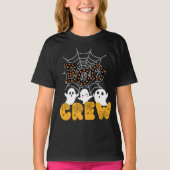 Boo Crew Familie Matching Grappige Halloween T-shirt (Voorkant)