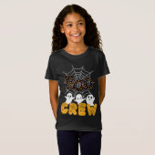 Boo Crew Familie Matching Grappige Halloween T-shirt (Voorkant volledig)