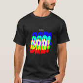 Boo Crew family/ team Trippy Psychedelic RGB T-shirt (Voorkant)