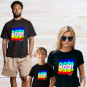 Boo Crew family/ team Trippy Psychedelic RGB T-shirt
