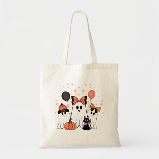 Boo Crew Feestviering Tote Bag (Voorkant)