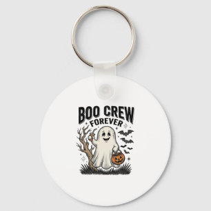 Boo Crew Forever Vintage Ghost Halloween T-shirt D Sleutelhanger