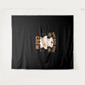 Boo Crew Funny Ghost Spooky Halloween Nurse T-Shir Wandkleed (Voorkant (horizontaal))