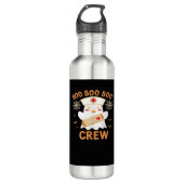 Boo Crew Funny Ghost Spooky Halloween Nurse T-Shir Waterfles (Voorkant)