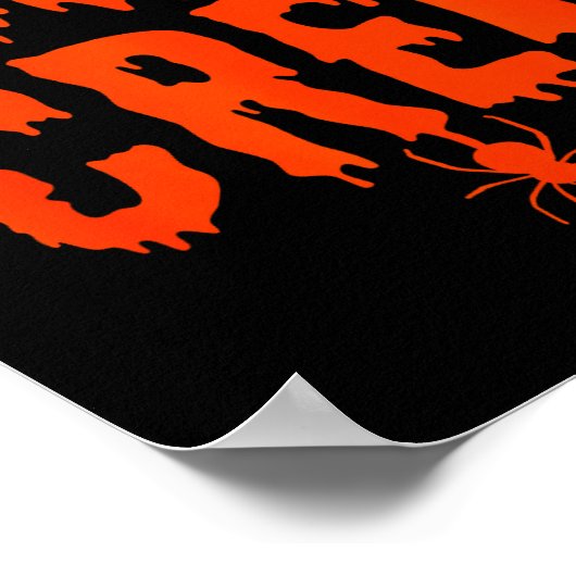 Boo Crew Funny Halloween Shirt For Group Costume F Poster (Hoek)