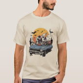 Boo Crew Funny T Rex Retriever T-shirt (Voorkant)