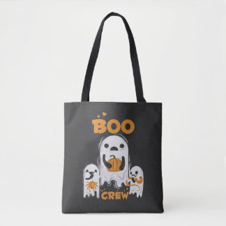 Boo Crew Geest Halloween Boodschappentas Tote Bag