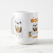 Boo Crew Geest Halloween Mok (Voorkant links)