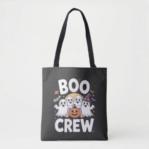 Boo Crew Geesten Pompoen Griezelen Halloween Team Tote Bag