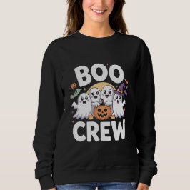 Boo Crew Geesten Pompoen Griezelen Halloween Team Trui