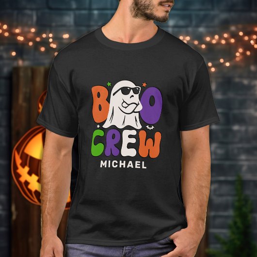 BOO Crew Gepersonaliseerde Familie Matching Hallow T-shirt