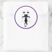 Boo Crew Ghost & Scraggly Black Cat Sticker Blad (Tas)