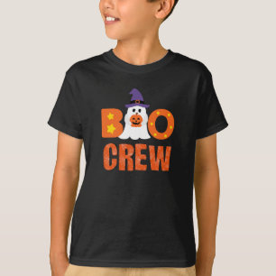 Boo Crew Grappig Halloween Ghost Pumpkin Party T-shirt