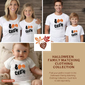 Boo Crew Halloween Bijpassende Familie Peuter Kinder Shirts