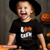 Boo Crew Halloween Bijpassende Familie Peuter Kinder Shirts