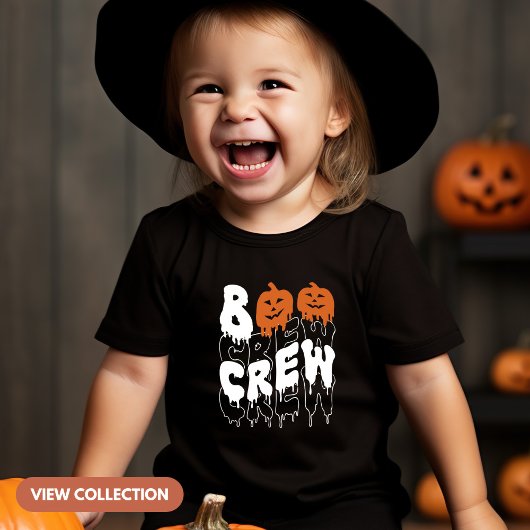 Boo Crew Halloween Bijpassende Familie Peuter Kinder Shirts