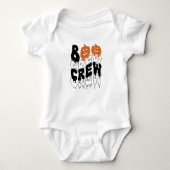 Boo Crew Halloween Bijpassende Familie Romper (Voorkant)
