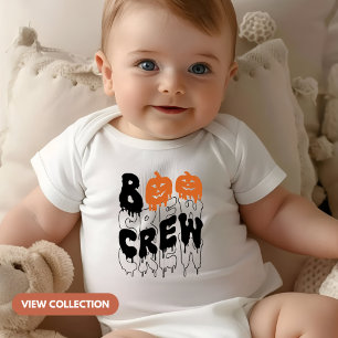 Boo Crew Halloween Bijpassende Familie Romper