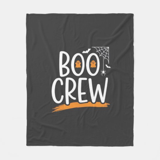 Boo Crew Halloween Geest Design_1 Fleece Deken (Voorkant)
