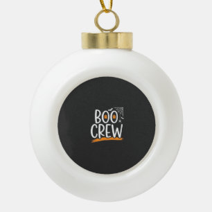 Boo Crew Halloween Geest Design_1 Keramische Bal Ornament