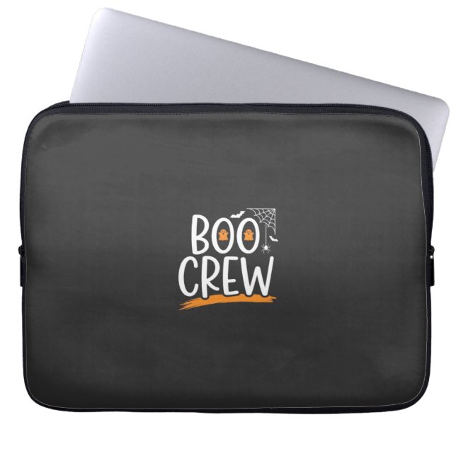 Boo Crew Halloween Geest Design_1 Laptop Sleeve (Voorkant)