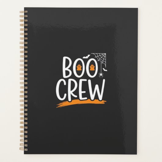 Boo Crew Halloween Geest Design_1 Planner (Voorkant)