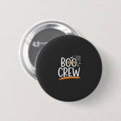 Boo Crew Halloween Geest Design_1 Ronde Button 5,7 Cm (Voorkant /achterkant)