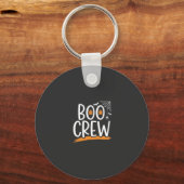 Boo Crew Halloween Geest Design_1 Sleutelhanger (Voorkant)