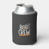 Boo Crew Halloween Geest Ontwerp_1 Blikjeskoeler (Blikje Voorkant)