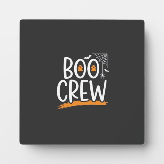 Boo Crew Halloween Geest Ontwerp_1 Fotoplaat (Voorkant)