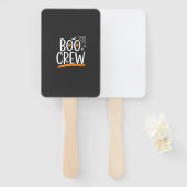 Boo Crew Halloween Geest Ontwerp_1 Handwaaier (Voorkant en achterkant)