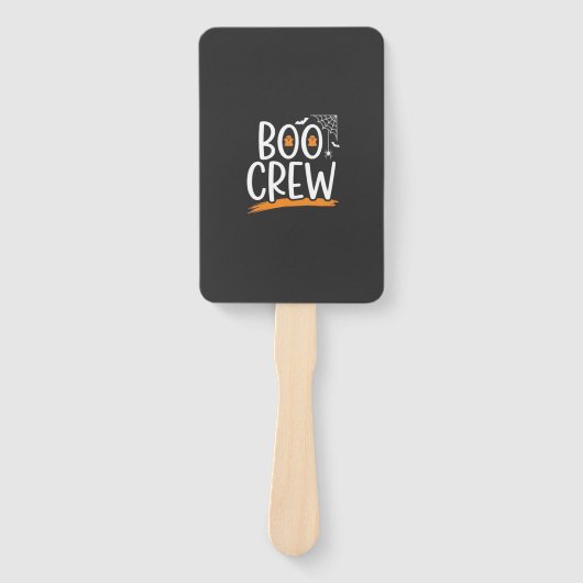 Boo Crew Halloween Geest Ontwerp_1 Handwaaier (Voorkant)