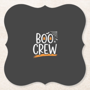 Boo Crew Halloween Geest Ontwerp_1 Kartonnen Onderzetters