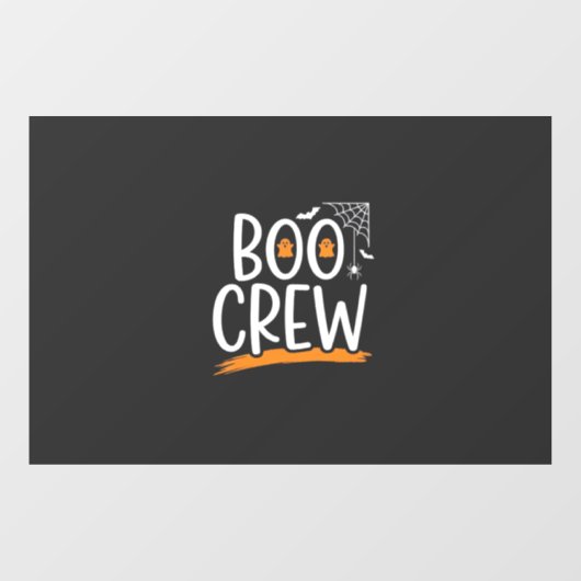Boo Crew Halloween Geest Ontwerp_1 Raamsticker (Vel)