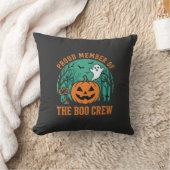Boo Crew Halloween Geest Pompoen Ontwerp_1 Kussen (Deken)