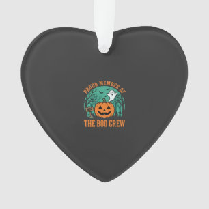 Boo Crew Halloween Geest Pompoen Ontwerp_1 Ornament