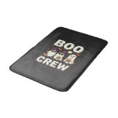 Boo Crew Halloween Geesten Vectorontwerp_1 Badmat (Gekanteld)