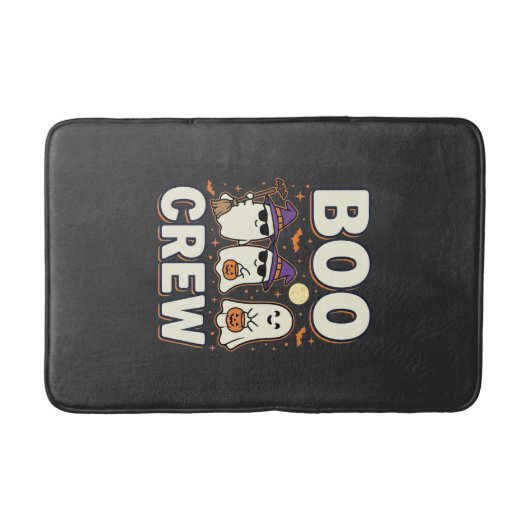 Boo Crew Halloween Geesten Vectorontwerp_1 Badmat (Voorkant)