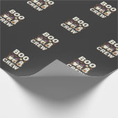 Boo Crew Halloween Geesten Vectorontwerp_1 Cadeaupapier (Hoek)