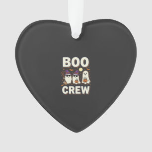 Boo Crew Halloween Geesten Vectorontwerp_1 Ornament