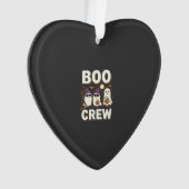 Boo Crew Halloween Geesten Vectorontwerp_1 Ornament (voorkant)