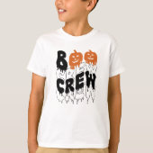 Boo Crew Halloween Matching Family Boys T-shirt (Voorkant)