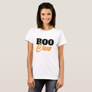Boo Crew Halloween Party Wit T-shirt