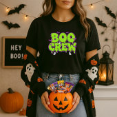 BOO CREW Halloween Slime Ghost Bat Halloween T-shirt