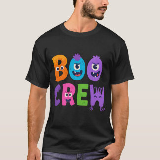Boo Crew Halloween T-Shirt - Moppige Monster Lette