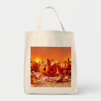 Boo Crew Halloween-tas – Grappige griezelige canva Tote Bag