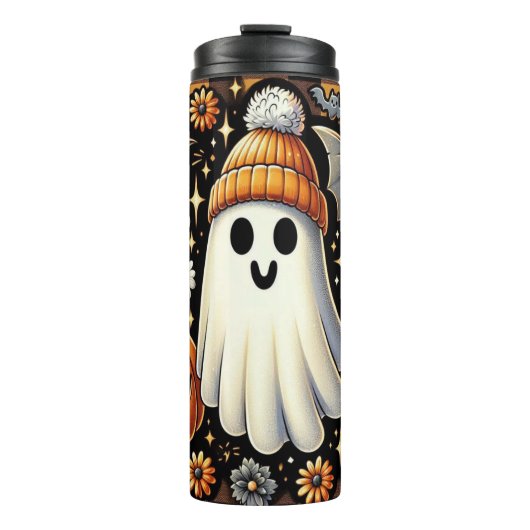 Boo Crew Halloween Thermal Tumbler Thermosbeker (Voorkant)
