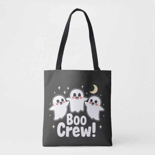 Boo Crew Halloween Tote Bag (Voorkant)