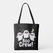 Boo Crew Halloween Tote Bag (Achterkant)
